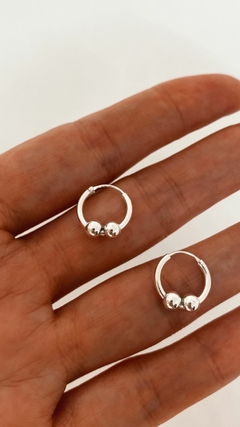 AROS DOMI PLATA 925