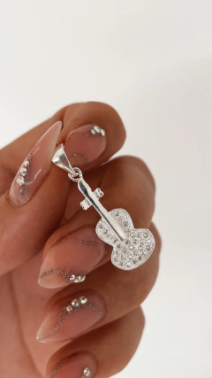 DIJE GUIT PLATA 925