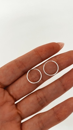 AROS MINI CUTE PLATA 925
