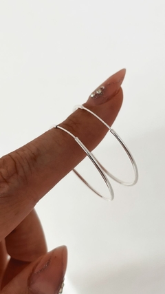 AROS MAXI CUTE PLATA 925 - comprar online