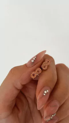 AROS FLAM ORO ROSE PLATA 925
