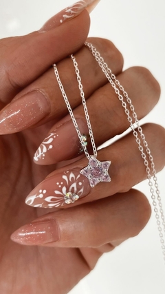 CONJUNTO GARGANTILLA ROSIE PLATA 925