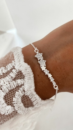 PULSERA GALAXY PLATA 925