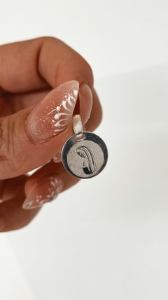 DIJE VIRGEN NIÑA PLATA 925
