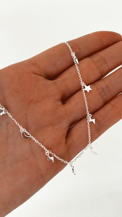 CHOKER DUA LIPA PLATA 925 - comprar online