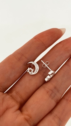 AROS CARLA PLATA 925