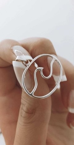 DIJE RIPPLE PLATA 925 en internet