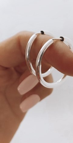 AROS CUBANOS DALLYS PLATA 925