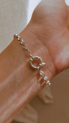 PULSERA JUSTINA PLATA 925 - D'Amico Joyas