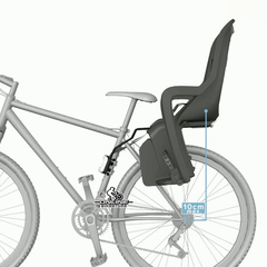 Silla Para Bebe Niño Bicicleta Polisport Groovy Ff 29er 22kg en internet