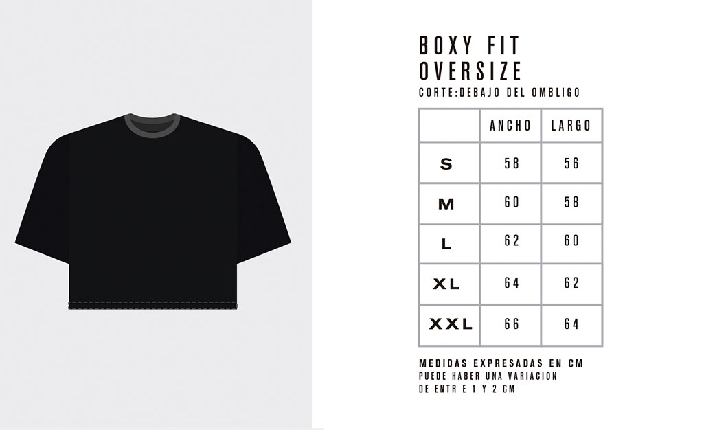 Remera Boxy fit 