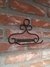 PORTA ROLLO PAPEL BAÑO HIERRO - Doblemente Creativos