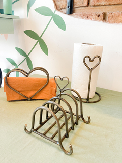 Porta rollo corazón