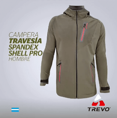 Campera Trevo Travesia spandex shell pro