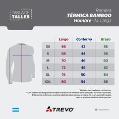 Imagen de Remera Térmica Trevo Thermo Bamboo Anti-olor