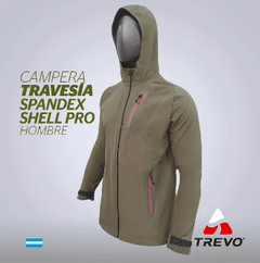 Campera Trevo Travesia spandex shell pro en internet