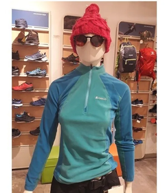 Buzos Trevo 1/2 cierre de micropolar para mujer