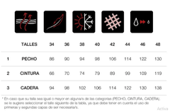Campera Northland Roberta Rain W - Cabo Fisterra