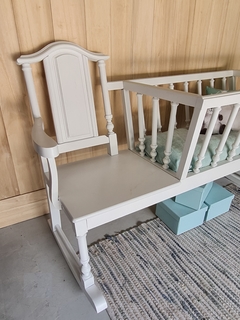MINI CUNA CON SILLA MECEDORA- OUTLET - tienda online