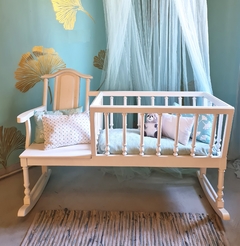 MINI CUNA CON SILLA MECEDORA- OUTLET en internet