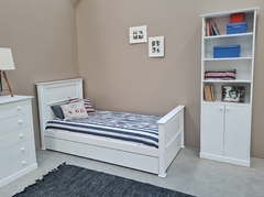 CAMA NOCHE PREMIUM CON CARRITO - El corral muebles