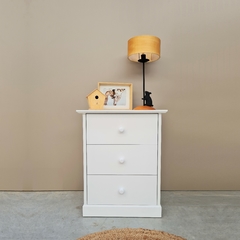 MESA DE LUZ BELÉN 3 CAJONES - comprar online
