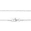 Cadena acero blanco almendrina 0,6 mm, 45 cm D&K / 1300AA-6