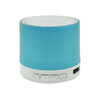 Parlante Mini Bluetooth Portatil Celeste Luces Led - PAR-04
