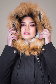 PARSONS Black Parka - CALFUN