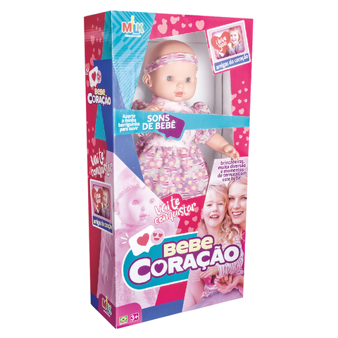 Boneca Pepita Milk Sons de Bebê - RioMar Fortaleza Online