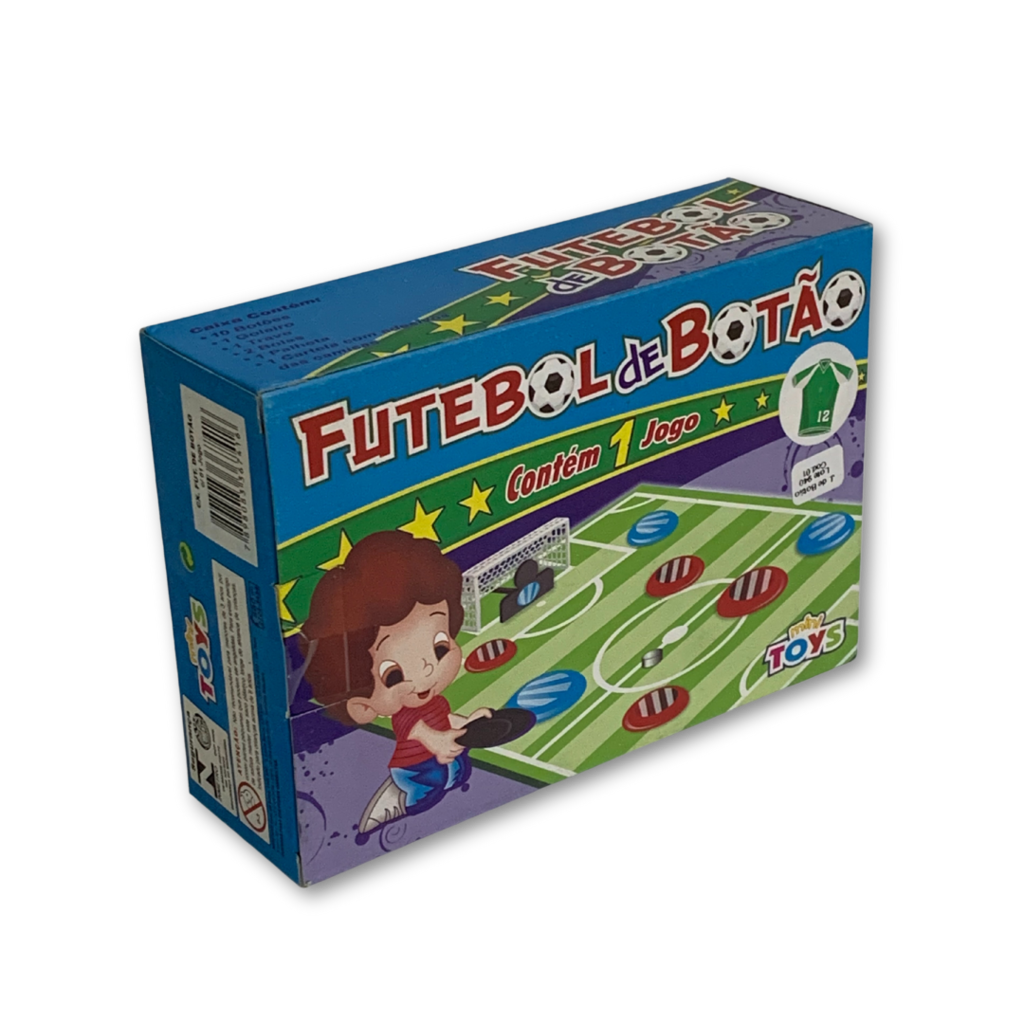 Jogo Futebol de Botão c/ 2 times Infantil Brinquedo - mini toys - Botão  para Futebol de Botão - Magazine Luiza