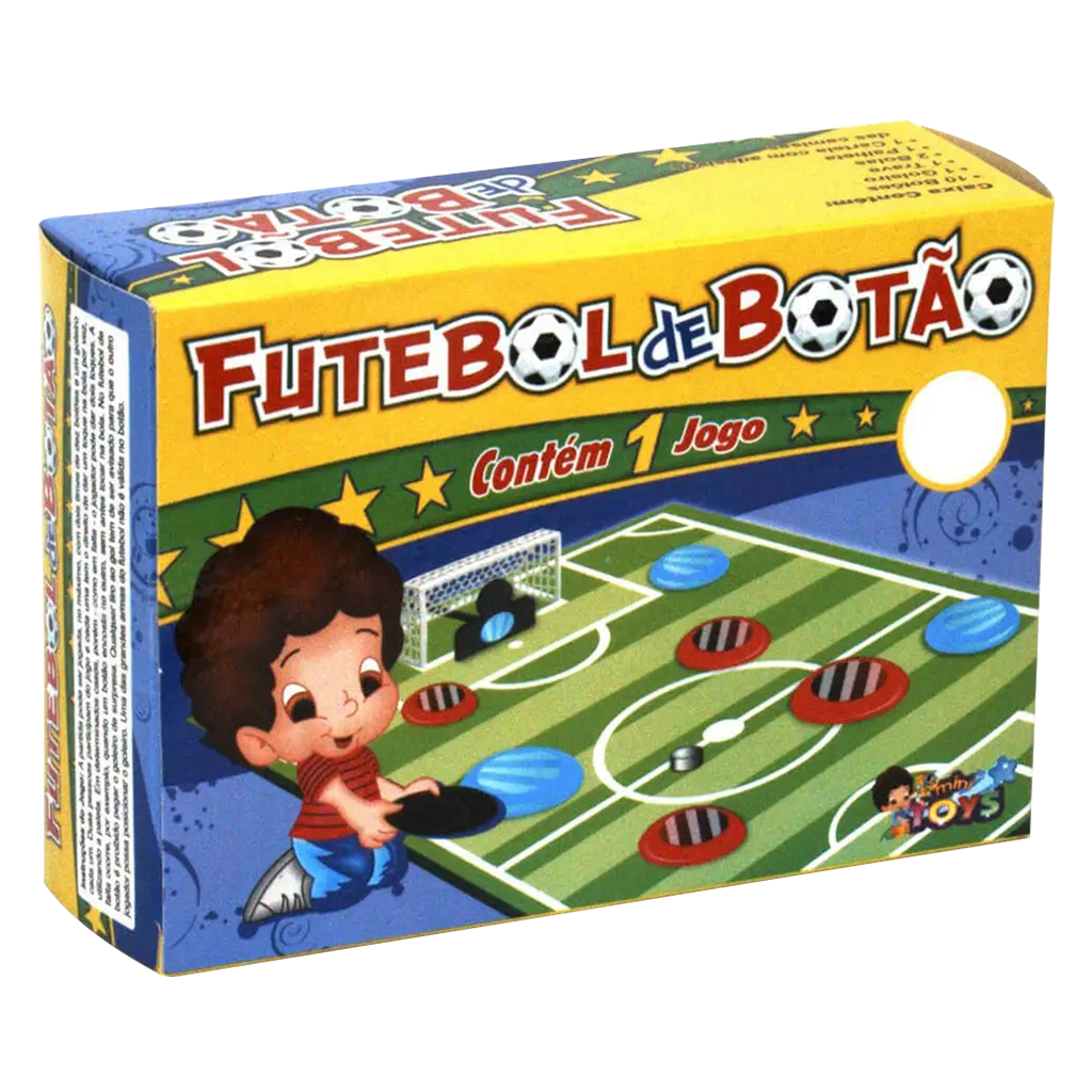 Jogo Futebol de Botão - Brinquedo Infantil