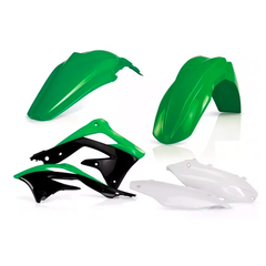 KIT PLASTICOS KAWASAKI KXF 450 13-15 COLOR ORIGINAL RTECH