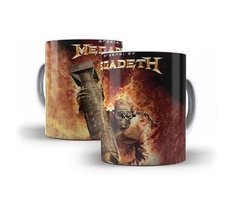 Caneca Copo Megadeth Banda Rock Metal Promoção #02