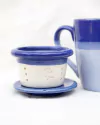 Taza Bombé - Tapa + colador - comprar online