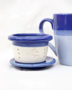 Taza Bombé - Tapa + colador - comprar online