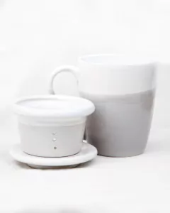 Taza Bombé - Tapa + colador