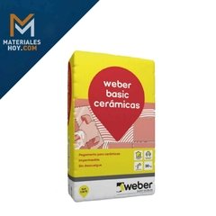 PEGAMENTO WEBER BASIC X30 KG