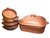 "Olla Cuadrada + 4 Cazuelas de barro Clasicas"