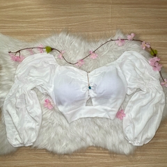CROPPED MANGA LONGA