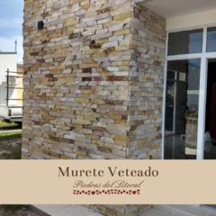 Murete veteado 6 cm por largos variables