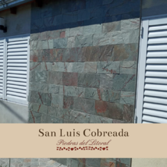San Luis cobre - Piedras del Litoral: Revestimientos de Piedras para Exterior e Interior