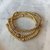 Set pulseras goldy Crystal - Drescoud