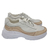 ZAPATILLAS ADIVA CUERO BLANCO/COBRE - comprar online