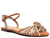 SANDALIA CHATA ELIA SUELA TRENZADA MULTICOLOR