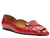 ZAPATO DIONE CUERO ROJO