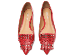 ZAPATO DIONE CUERO ROJO en internet