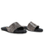 SANDALIAS CHATAS BELLA CON PELO NEGRAS
