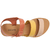 SANDALIA FORTU CUERO NUDE - Perugia - Tienda Online
