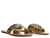 SANDALIA FLORA COLOR ORO - comprar online